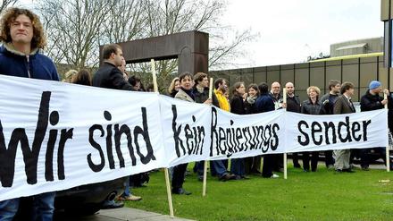 "Wir sind kein Regierungssender" - Wissen wir doch. Regt euch ab.
