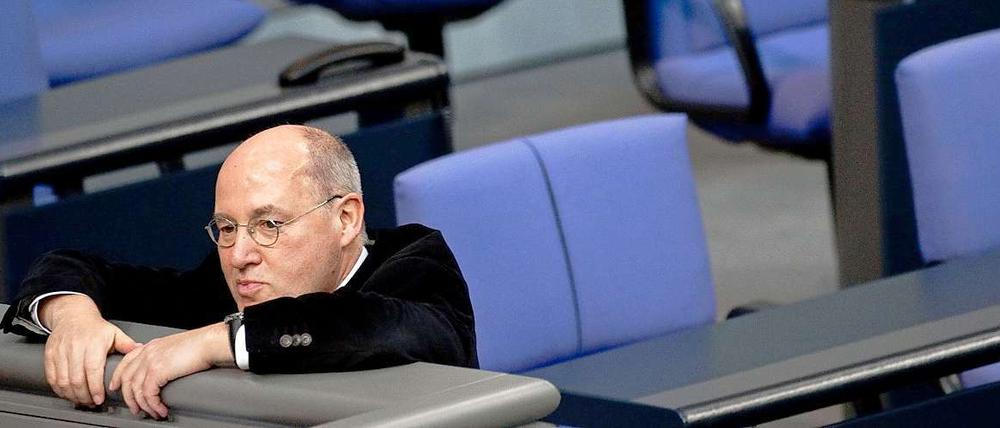Gregor Gysi im Bundestag