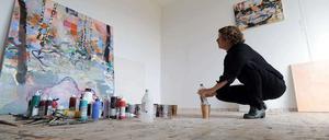 Günstige Miete. Zwischen 2,50 Euro und 3,50 Euro je Quadratmeter und Monat zahlen die Künstler im Atelierhaus.