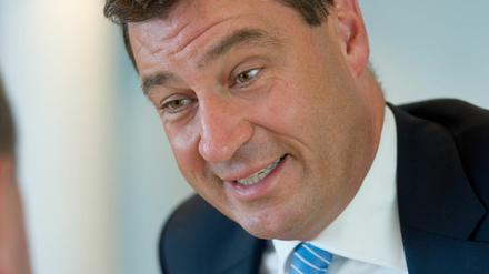 Markus Söder. Die Sprecherin des CSU-Politikers rief offenbar beim Bayerischen Rundfunk an, um einen Bericht zu verhindern.