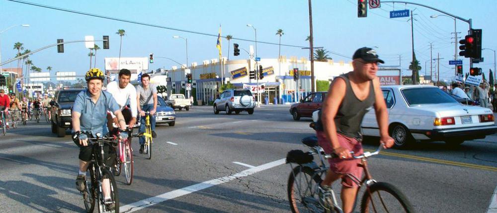 Fahrrad-Boom in Los Angeles.