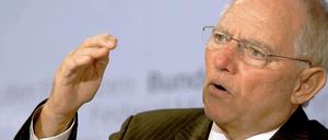 Wolfgang Schäuble ist seit 2009 Bundesfinanzminister. Zuvor war der CDU-Politiker Innenminister.