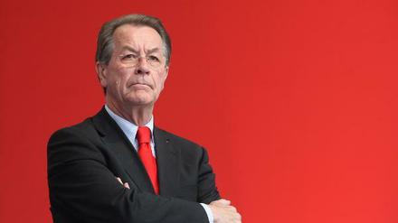 Franz Müntefering, ehemaliger SPD-Chef, tritt 2013 nicht erneut für den Bundestag an.
