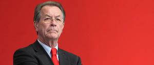 Franz Müntefering, ehemaliger SPD-Chef, tritt 2013 nicht erneut für den Bundestag an.