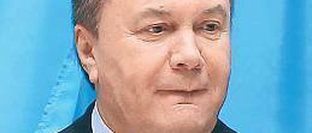 Neuer alter Staatspräsident: Viktor Janukowitsch.