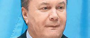 Neuer alter Staatspräsident: Viktor Janukowitsch.