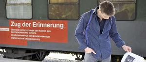 Der Zug der Erinnerung rollt seit Jahren durch ganz Deutschland.