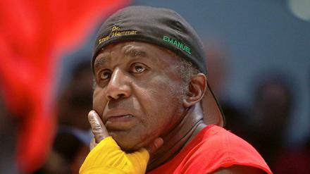 Emanuel Steward, einer der größten Trainer der Boxgeschichte.