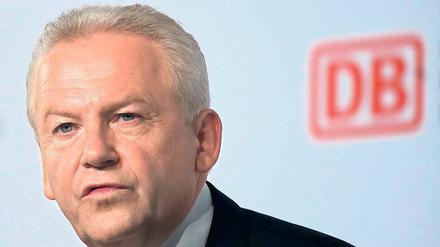 Den gemeinsamen Tarifverbund aufzukündigen wäre laut Grube der "blödeste Unsinn".