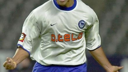 Alex Alves in seiner Zeit als Hertha-Spieler.