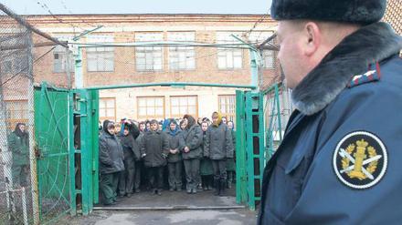 Moderner Gulag. Das Frauengefängnis Sarapul in Zentralrussland. Hier sind die beiden Musikerinnen von PussyRiot inhaftiert. Foto: AP