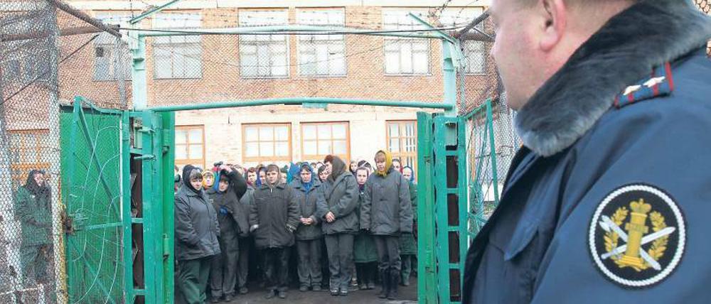 Moderner Gulag. Das Frauengefängnis Sarapul in Zentralrussland. Hier sind die beiden Musikerinnen von PussyRiot inhaftiert. Foto: AP