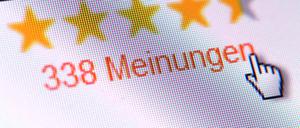 Möglichst viele Bewertungen ziehen Kunden an. Wenn sie dann auch noch gut sind, blüht das Geschäft.