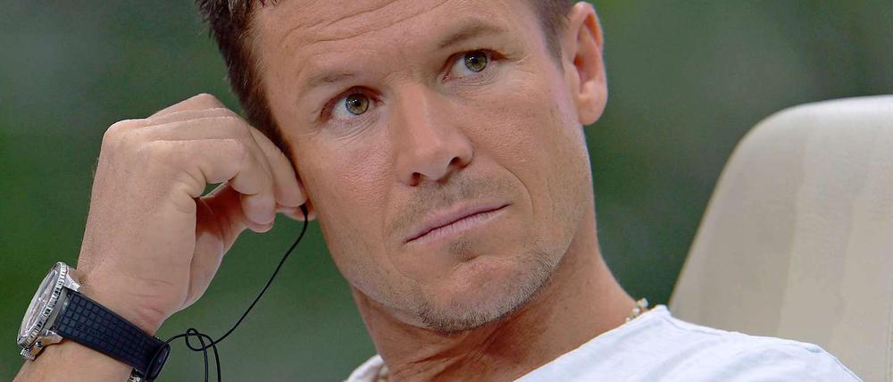 Rekordspringer Felix Baumgartner.