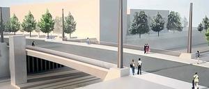 Wo führt sie hin? Und wer soll sie eigentlich nutzen? Anwohnerinitiativen kritisieren die Pläne des Senats, der im Süden des Flugfeldes eine Brücke errichten will. 