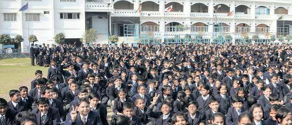 Großes Potenzial. Eingeführt wird der Unterricht in Deutsch als erster Fremdsprache an 1000 Schulen einer staatlichen Kette, die von Kindern indischer Verwaltungsangestellter besucht werden.