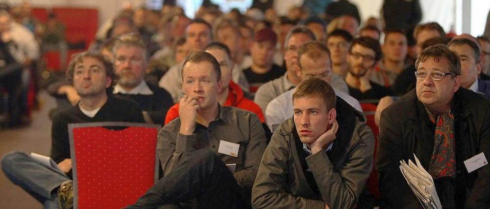 Brisante Themen wurden beim Fankongress in Berlin erörtert.