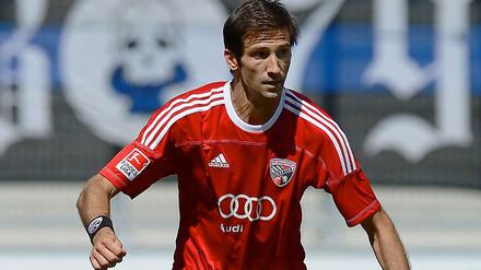 Andre Mijatovic, 32, führte Hertha 2011 als Kapitän in die Bundesliga. Nach dem direkten Abstieg wechselte der Kroate zum FC Ingolstadt, der heute in Berlin gastiert.