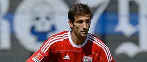 Andre Mijatovic, 32, führte Hertha 2011 als Kapitän in die Bundesliga. Nach dem direkten Abstieg wechselte der Kroate zum FC Ingolstadt, der heute in Berlin gastiert.