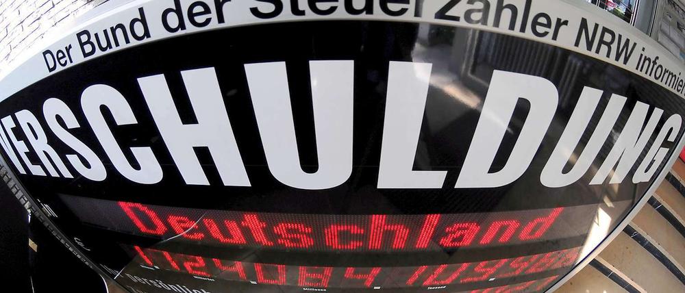 Deutschlands Kommunen sind überschuldet.