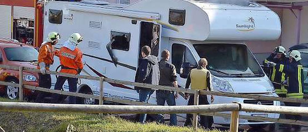 In diesem Wohnmobil starben Uwe Böhnhardt und Uwe Mundlos.