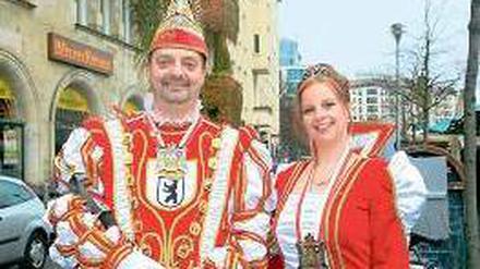 Narren wie wir. Frank I. und Claudia I., das neue Berliner Prinzenpaar. Foto: Davids