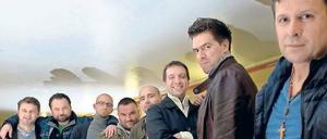 Starke Stimmen. Die von Ante Bagaric (2. v. r.) geleitete Klapa gehört zu den 13 Chören und Gruppen, die bei den „Heimatliedern“ mitwirken.