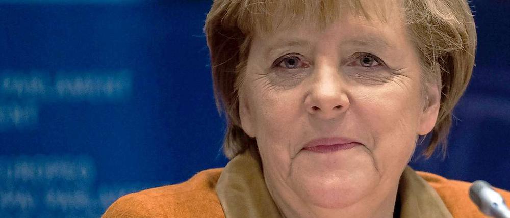 Angela Merkel (CDU). Das Glückwunschschreiben der Kanzlerin an Barack Obama fiel nicht überschwänglich aus.