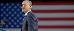 "The best is yet to come" ("Das Beste kommt noch") verspricht der wiedergewählte Obama in seiner Siegesrede. Er bedankt sich bei seinen Unterstützern und allen Wählern. 