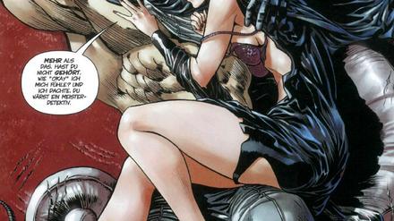 Wer hat hier die Hosen an? In der aktuellen "Catwoman"-Serie von Judd Winick und Guillem March spielt auch Batman eine Rolle. 