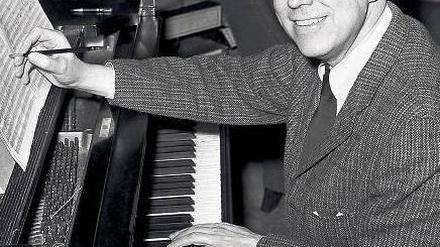 Sensibler Polyphoniker. Elliott Carter in seiner Wohnung in Manhattan, 1960. Foto: dapd