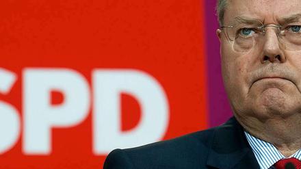 Kandidat mit Fehlstart: Peer Steinbrück