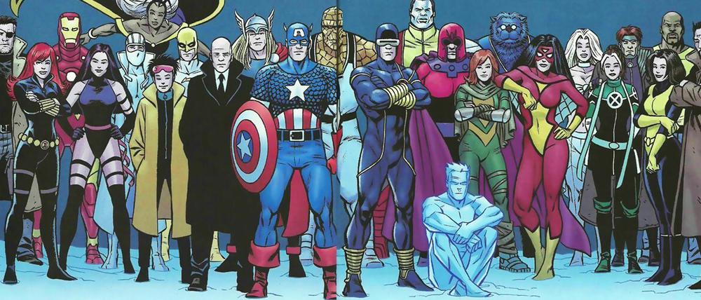 Antreten zum Signieren: Eine „Wolverine“-Szene von Goran Sudzuka, der zur Comicbörse erwartet wird.