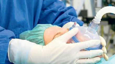 Weggetreten. Die Maske ist oft nur zur Beatmung da.