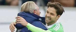 Unter dem neuen Trainer Lorenz-Günther Köstner blüht der Brasilianer Diego wieder auf. Gegen Leverkusen steuerte er die ersten zwei Tore zum 3:1-Sieg bei.