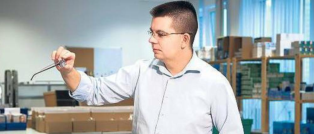 Der Trend zur Zweitbrille. Mister-Spex-Gründer Dirk Graber setzt darauf, dass Kunden schneller ein neues Gestell kaufen.