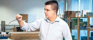 Der Trend zur Zweitbrille. Mister-Spex-Gründer Dirk Graber setzt darauf, dass Kunden schneller ein neues Gestell kaufen.
