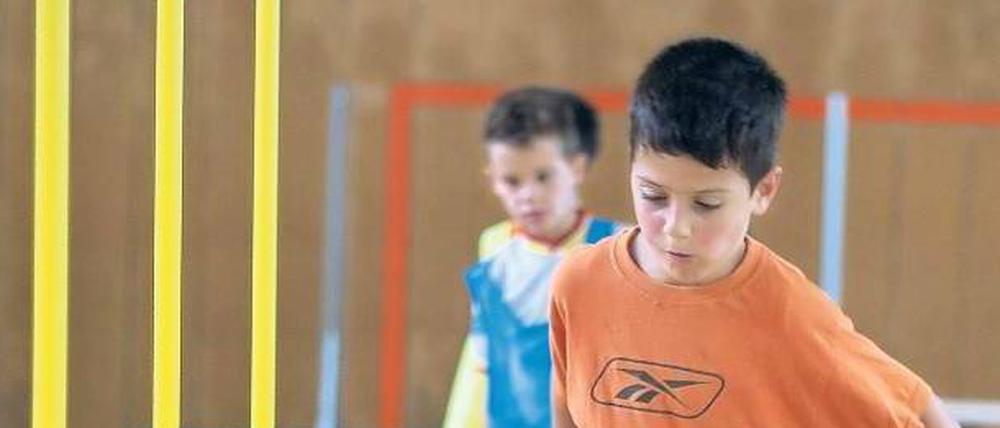 In Bewegung. Wer in der Schule für Wettkampfsport begeistert wird, strebt auch in einen Verein.