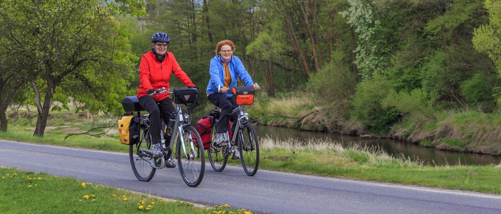 Mit dem E-Bike durch Brandenburg.
