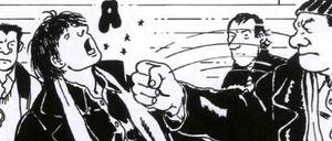 Aus der Zeit gefallen: Eine Seite aus dem Buch.