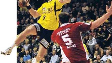 Keinen Schritt zuviel. Denis Spoljaric gilt als intelligenter Handballer. 