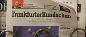Am Mittwoch appellierte die "Frankfurter Rundschau" an die Treue der Leser.