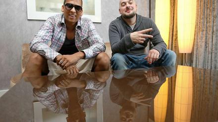 Xavier Naidoo (links) und Kool Savas haben sich mit einem angeblich volksverhetzenden Songtext eine Anzeige eingehandelt. Sie fühlen sich falsch verstanden.