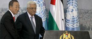 Trotz Bemühungen von UN-Generalsekretär Ban Ki Moon (links) gibt es keine Waffenruhe in Nahost.