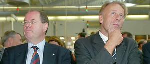 Passt das? Peer Steinbrück, Kanzlerkandidat der SPD, und Jürgen Trittin einer der beiden Spitzenkandidaten der Grünen.