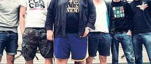 Plötzlich berühmt. Die Musiker der Band Feine Sahne Fischfilet. Foto: dapd