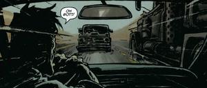 Rache auf Rädern: Eine Seite aus der Adaption von Rafa Garres.