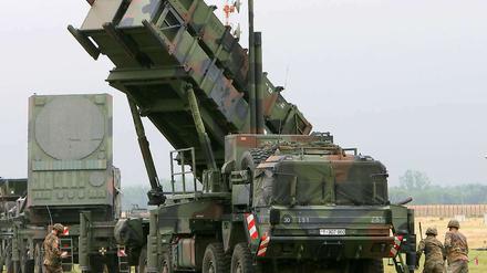 Ein Patriot Luftabwehrsystem, wie es auch die Ukraine verwendet.