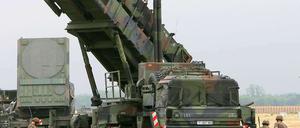 Ein Patriot Luftabwehrsystem, wie es auch die Ukraine verwendet.