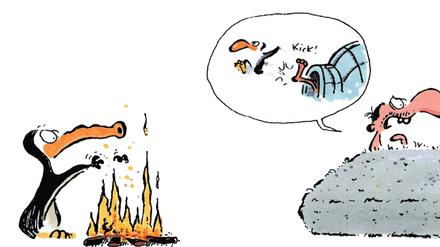 Moers Lieblingscomic: "Der Pinguin" ist der erste Band der Neuveröffentlichungen.